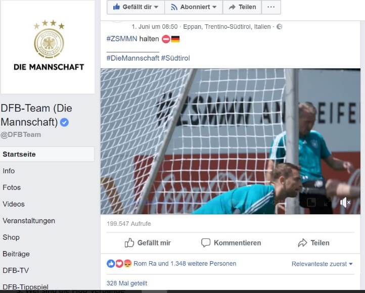 WM Manuel Neuer Facebook