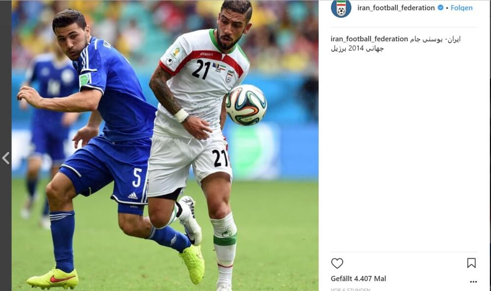 WM Iran Instagram