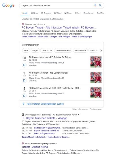 Suchergebnis Bayern München 