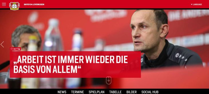 Bayer 04 Leverkusen: Online-Relaunch