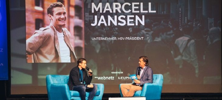 Talk auf der OMK-Bühne mit Marcell Jansen