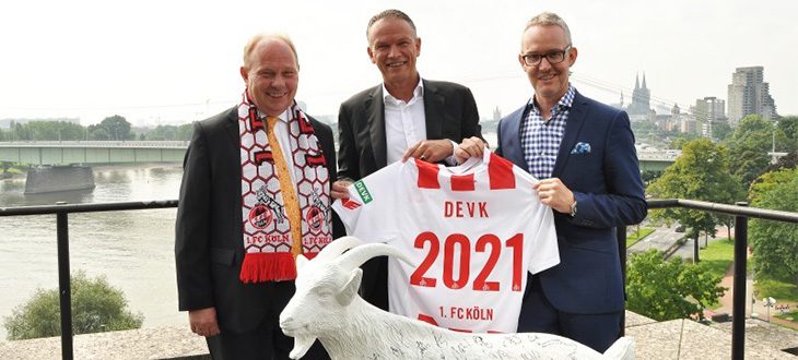 Starke Partnerschaft der DEVK und des 1. FC Köln