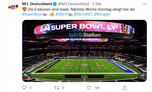 Super Bowl 56 Post NFL Deutschland