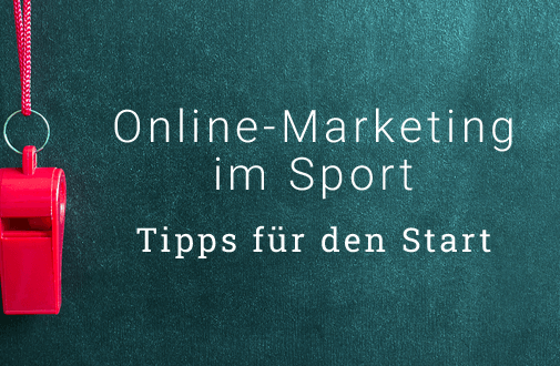 Online-Marketing im Sport – Tipps für den Start