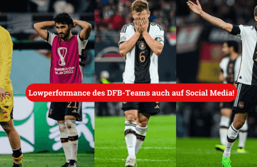 WM-Formcheck: Lowperformance des DFB-Teams auch auf Social Media!